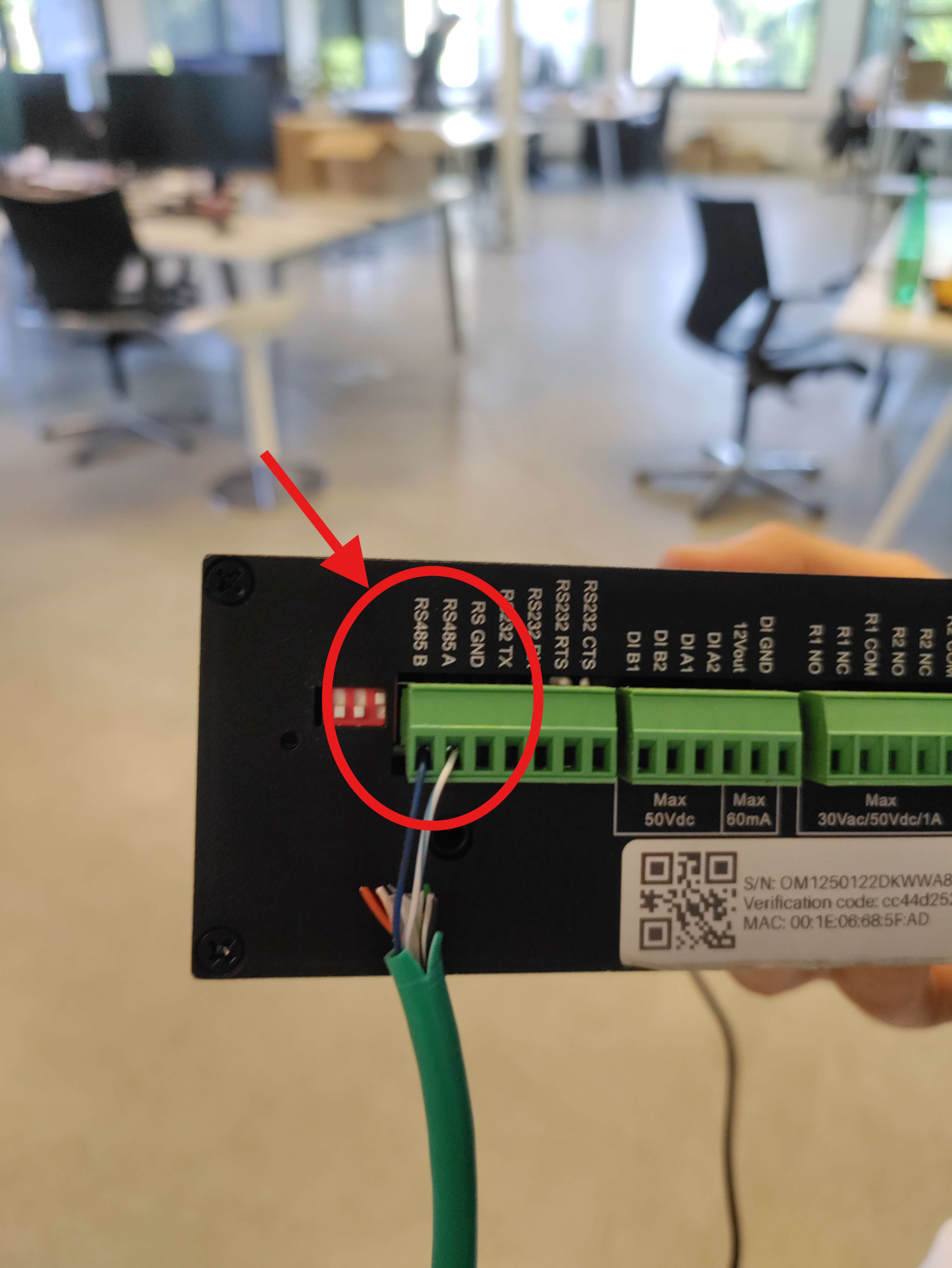Controller connection